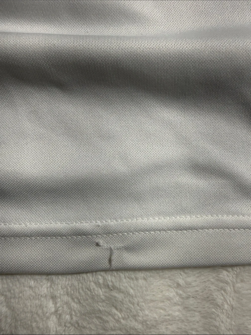 Nike White & Gray FSU Men's Polo Shirt